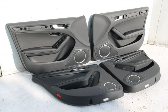 AUDI A5 SPORTBACK BOCZEK BOCZKI DRZWI drzwiowe tapicerka skóra czarny 8T 8T8 8T1867103 8T1867104 8T8867103 8T8867104 8T1867103