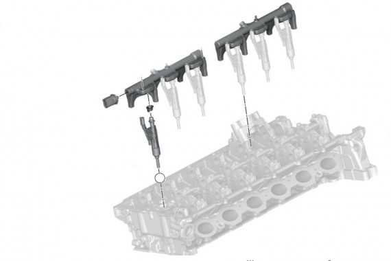 BMW POMPA PALIWA 7934496 13517934496 8483304 silnik B58B30P B58N B58 B30 13538483304 8489634 wtryski 8483304 13538483304