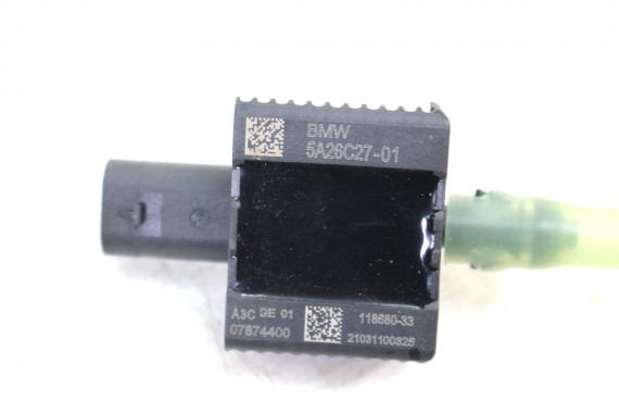 BMW 2 U06 CZUJNIK 5A26C27 UDERZENIOWY AIR BAG 5A26C27 ZDERZENIOWY przyspieszenia OCHRONY PIESZYCH 65765A26C27 5B3FDC2 5B3FDC2