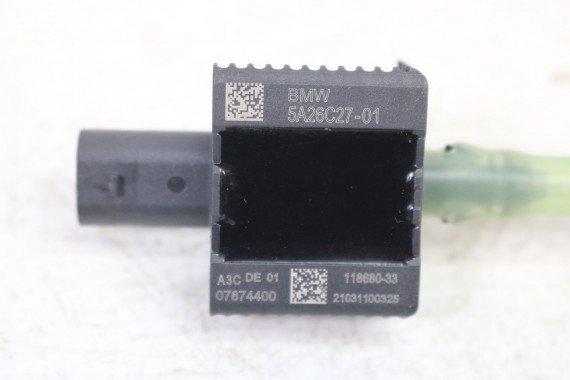 BMW 2 U06 CZUJNIK 5A26C27 UDERZENIOWY AIR BAG 5A26C27 ZDERZENIOWY przyspieszenia OCHRONY PIESZYCH 65765A26C27 5B3FDC2 5B3FDC2