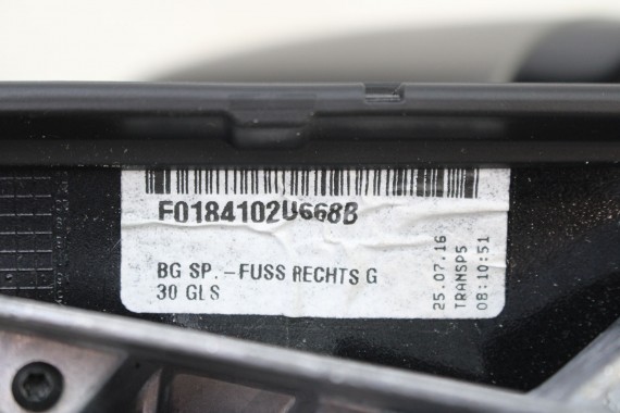 BMW 5 G30 LUSTERKO DRZWI PRAWE 9 + 1 pin zewnętrzne 9 pinów + kamera kabli G31 asystent FOTO FOTOCHROM BMW 5 G30 LUSTERKO