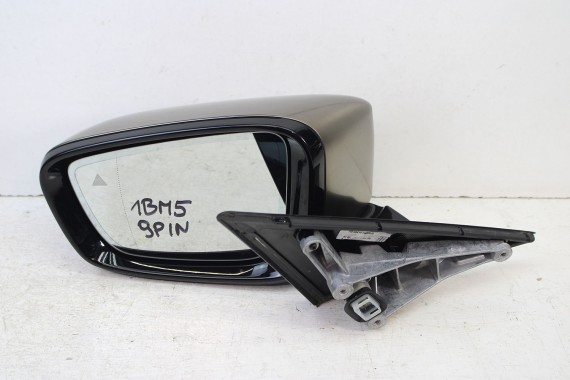 BMW 5 G30 LUSTERKO DRZWI LEWE 9 + 1 pin zewnętrzne 9 pinów + kamera kabli G31 asystent FOTO FOTOCHROM BMW 5 G30 LUSTERKO