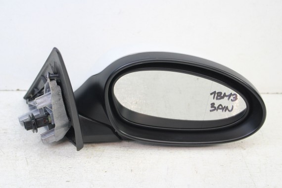 BMW 3 E90 LUSTERKO DRZWI PRAWE 3 pin zewnętrzne 3 pinów kabli 300 Alpinweiss Biały BMW 3 E90 LUSTERKO drzwiowe E91 LHD Europa