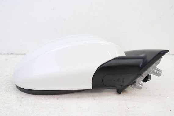 BMW 3 E90 LUSTERKO DRZWI PRAWE 3 pin zewnętrzne 3 pinów kabli 300 Alpinweiss Biały BMW 3 E90 LUSTERKO drzwiowe E91 LHD Europa