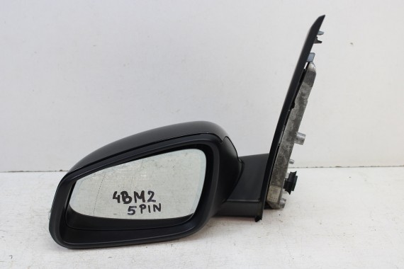 BMW 2 F46 LUSTERKO DRZWI LEWE 5 pin zewnętrzne 5 pinów kabli FOTO FOTOCHROM BMW 2 GRAND TOURER LCi LUSTERKO 475 Black-sapphire