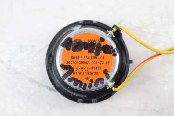 MINI F56 GŁOŚNIKI 6834699 65136834699 COOPER 6834699 6834699 65136834699 TWEETER HARMAN KARDON Głośnik wysokotonowy 6834699