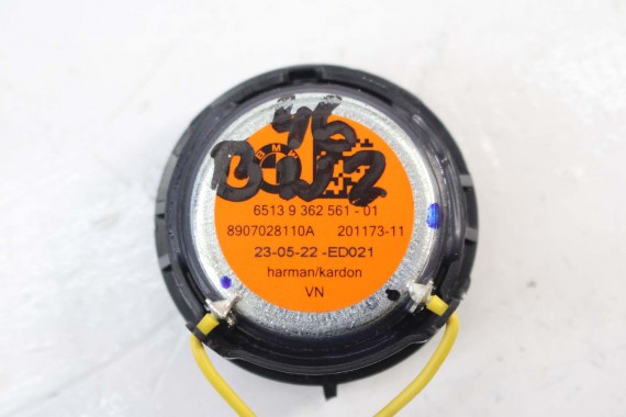BMW 2 F40 GŁOŚNIK 9362561 65139362561 TWEETER HARMAN KARDON wysokotonowy 9362561 9362561 65139362561 G14 G15 G16 F91 F93 9362561