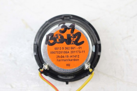 BMW 2 F40 GŁOŚNIK 9362561 65139362561 TWEETER HARMAN KARDON wysokotonowy 9362561 9362561 65139362561 G14 G15 G16 F91 F93 9362561
