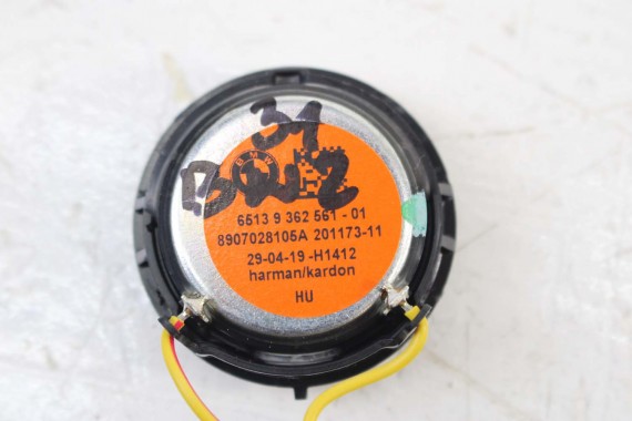 BMW 2 F40 GŁOŚNIK 9362561 65139362561 TWEETER HARMAN KARDON wysokotonowy 9362561 9362561 65139362561 G14 G15 G16 F91 F93 9362561