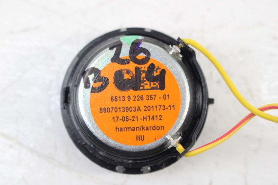 BMW 4 G26 GŁOŚNIK 9226357 65139226357 TWEETER HARMAN KARDON wysokotonowy 9226357 9226357 65139226357 Mini 9226357 65139226357