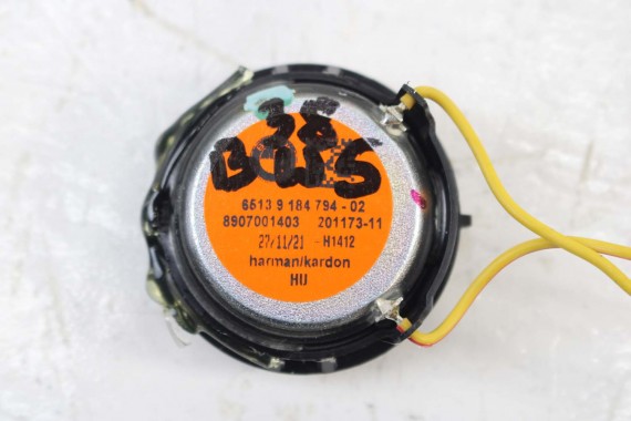 BMW 5 G30 GŁOŚNIK 9184794 F48 F45 F46 MINI F54 F55 F56 F57 F60 6513 9184794 65139184794 9184794 9184794 9184794 9184794 9184794