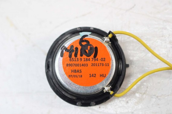 BMW MINI GŁOŚNIK 9184794 F48 F45 F54 F55 F56 F57 F60 6513 9184794 65139184794 9184794 9184794 9184794 9184794 9184794 9184794