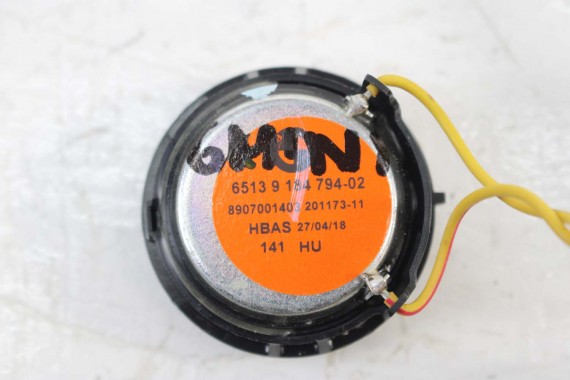 BMW MINI GŁOŚNIK 9184794 F48 F45 F54 F55 F56 F57 F60 6513 9184794 65139184794 9184794 9184794 9184794 9184794 9184794 9184794