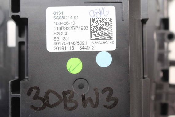 BMW 3 G20 GAŁKA DZWIGNIA BIEGÓW 5A08C14 F40 G21 G28 G29 ZMIANY WYBIERAK LEWAREK ZMIAN 61315A08C14 3 Z4 PANEL 5A08C14 5A08C14