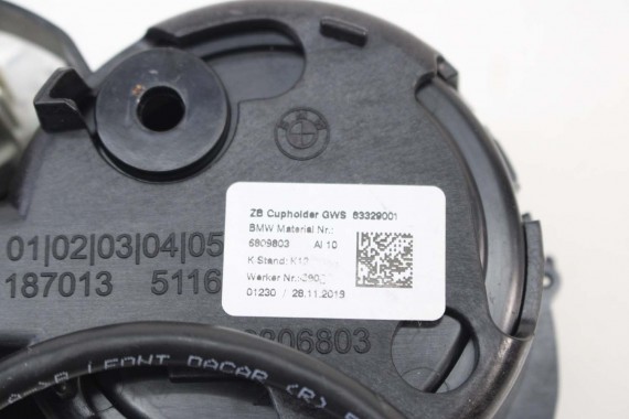 BMW 4 G26 UCHWYT NA KUBEK 6809803 51166809803 przód przedni 6809803 51166809803 CUPHOLDER 6809803 51166809803 i4 3 G20 6809803