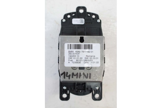 MINI F56 PANEL GAŁKA DZWIGNIA BIEGÓW 7911182 KONTROLER IDRIVE POKRĘTŁO COOPER F55 F56 F57 F60 65827911182 65 82 7911182 7911182