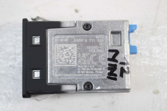 BMW PORT USB PRZYŁĄCZE Podwójne gniazdo 8711938 X1 F48 F45 F46 MINI F54 F55 F57 F60 84108711938 84 10 8711938 8711938 8711938