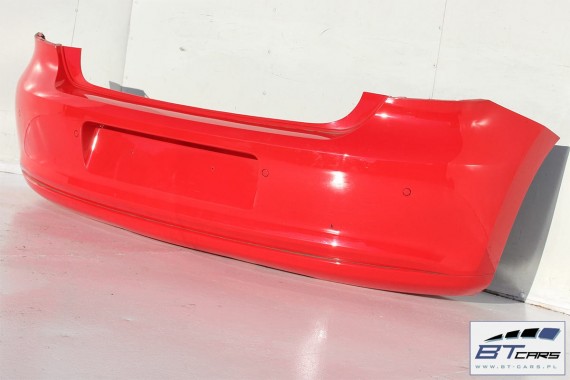 VW POLO TYŁ ZDERZAK + KLAPA BAGAŻNIKA + LAMPY lampa 6R tylny 6R0 PDC LP3G Kolor: czerwień flash