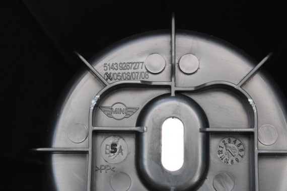 MINI F57 WYKOŃCZENIE TUNELU ŚRODKOWEGO 9267277 51169267277 COOPER 9267277 9267277 UCHWYT NA KUBEK 9267277 9267277 CABRIO 926727