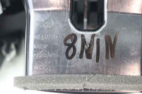 MINI F54 WLOTY WYKOŃCZENIE 6842226 TUNELU ŚRODKOWEGO + obudowa 51166842226 COOPER LCI tylna Clubman LCi 9306133 9306133 6842226