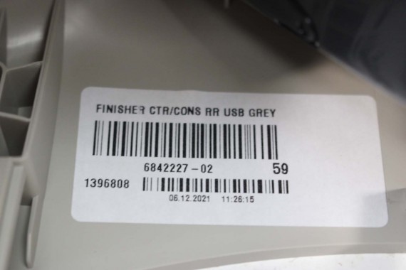 MINI F54 WLOTY WYKOŃCZENIE 6842227 TUNELU ŚRODKOWEGO + obudowa 51166842227 COOPER LCI tylna Clubman LCi 9306133 9306133 6842227