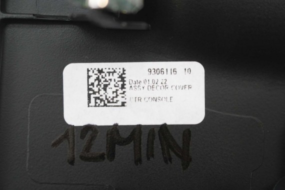 MINI F54 PANEL LISTWA RAMKA 9306116 NAKŁADKA 9306116 COOPER F55 51169306116 Osłona Obudowa Ramka Tunelu 9306116 9306116 9306116