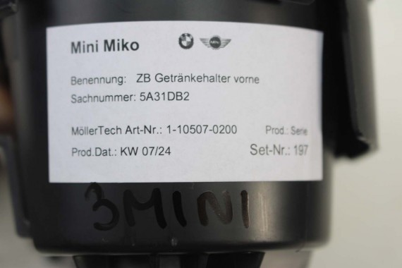 MINI F66 UCHWYT NA KUBEK 5A31DB2 5A31DB2 51165A31DB2 5A31DB2 5A31DB2 5A31DB2 CUPHOLDER  51165A31DB2 5A31DB2 5A31DB2 5A31DB2