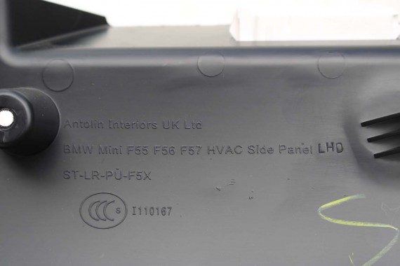 MINI F57 PANEL LISTWA OSŁONA 9262441 Osłona Obudowa Ramka Tunelu 51459262441 9262442 51459262442 9262441 F55 F56 9262441 9262442