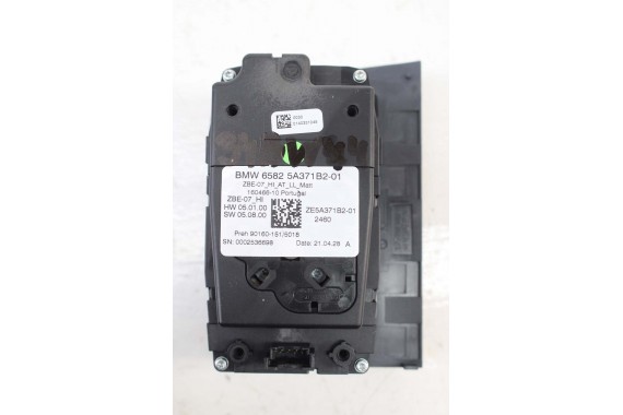 BMW X4 G02 PANEL GAŁKA DZWIGNIA BIEGÓW 5A371B2 F40 G20 G21 G28 G29 65825A371B2 KONTROLER IDRIVE POKRĘTŁO 5A371B2 5A32A42 5A371B2
