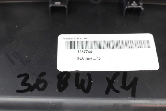 BMW X4 G02 KRATKI WLOT 7910858 64227910858 KRATKA WLOTU 9330687 WYKOŃCZENIE TUNELU ŚRODKOWEGO X3 G01 7910858 9461902 51169461902