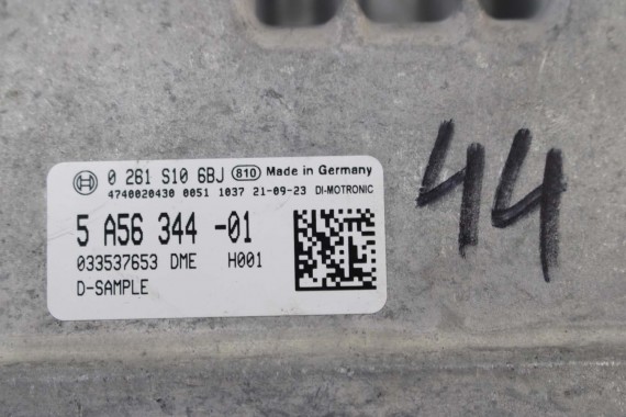 BMW 5 G31 KOMUTER STEROWNIK SILNIKA 5A56344 2.0 b MODUŁ ECU 12145A56344 5A56344 5A4C360 5A059D6 5A56344 12145A4C360 12145A059D6