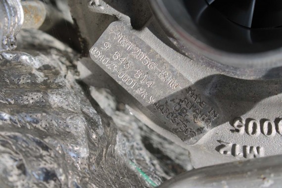 BMW 5 G31 TURBINA TURBOSPRĘŻARKA 9845814 SILNIK 2.0 T B48B20A B48 B20A benzyna B48 B20 2.0T 9845814 11659845814 9845814 8662071