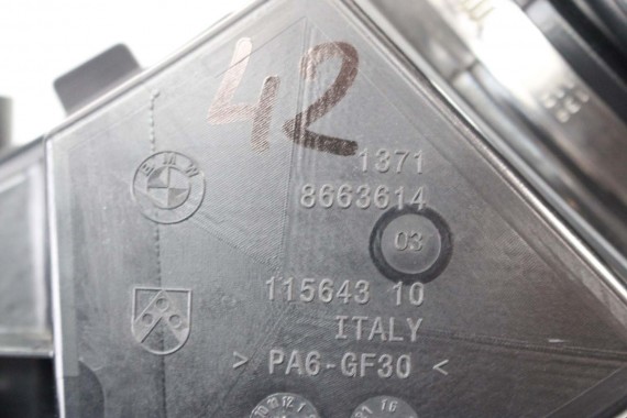 BMW RURKA PRZEWÓD POWIETRZA 8663614 13718663614 8612085 WLOT FILTRA POWIETRZA 8663614 13718663614 8663614 13718663614  8663614