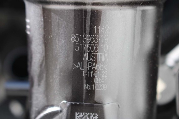 BMW 5 G30 CHŁODNICA OLEJU 8513963 + FILTR 11428513963 SILNIK B47 D20A diesel B47D20 2.0d 8513963 8585625 11428585625 8574005