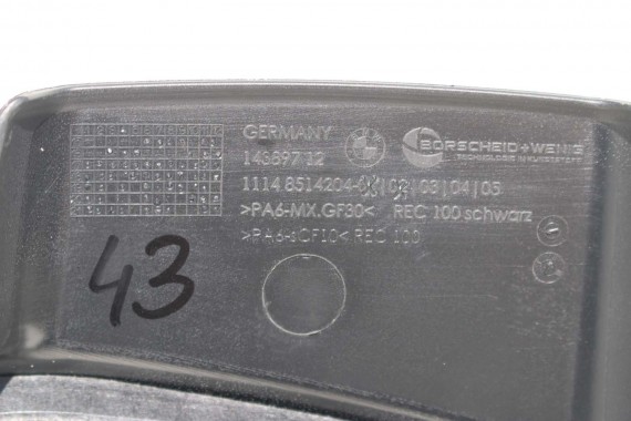 BMW 5 G30 DEKIEL POKRYWA SILNIKA 8514202 SILNIK B47 D20A diesel B47D20 2.0d 11148514202 dekiel 8514202 8514202 8514202 8514202