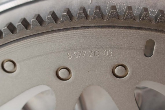 BMW 5 G30 KOŁO ZĘBATE 8577213 SILNIK B47 D20A diesel B47D20 2.0d 8577213 TARCZA ZABIERAKOWA 11228577213 577213 11228577213