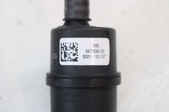 BMW 5 G30 RURKA 8672524 SILNIK 2.0 B47 diesel B47D20A 190KM 140KW G31 8672524 13908672524 WĄŻ ODPOWIETRZAJĄCY 8672524 8672524