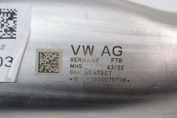 AUDI RS4 RS5 RURA INTERKULERA 06M145673CT 2.9 TFSi 06M145673 przewód intercoolera A4 B9 F5 06M145673CT 06M145673CC 06M145673CT