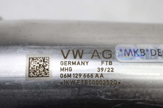 AUDI RS4 RS5 RURA INTERKULERA 06M129666AA 2.9 TFSi 06M129967 przewód intercoolera A4 B9 F5 06M129666F 06M129666 06M129666AA