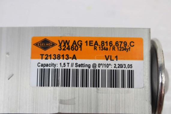 VW ID4 ZAWÓR 1EA816103D KLIMATYZACJI KLIMY 1EA816103D chłodnicy rozprężny  1EA816103D 1EA816103D 1EA816103D 1EA816103D 1EA816103