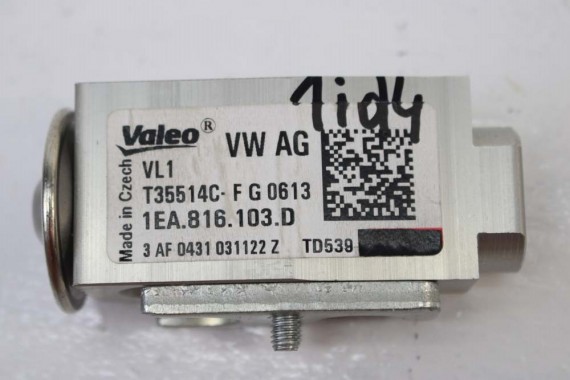 VW ID4 ZAWÓR 1EA816103D KLIMATYZACJI KLIMY 1EA816103D chłodnicy rozprężny  1EA816103D 1EA816103D 1EA816103D 1EA816103D 1EA816103