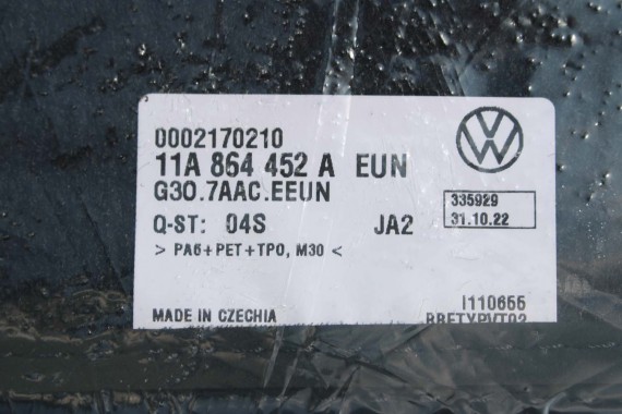 VW ID4 Pro DYWANIKI PODŁOGI WELUR 11B863011B  11B863011B wycieraczki 11A864452A czarny 10B864436B 11B864436B 11B863011 AUDI Q4