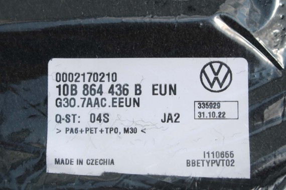 VW ID4 Pro DYWANIKI PODŁOGI WELUR 11B863011B  11B863011B wycieraczki 11A864452A czarny 10B864436B 11B864436B 11B863011 AUDI Q4