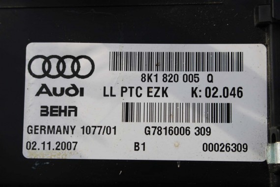 AUDI A4 A5 Q5 NAGRZEWNICA DMUCHAWA 8K1820005Q 8K 8T 8K1 820 005 8K1820005Q 8K1820005Q 8K1820005Q 8K1820005Q 8K1820005Q 8K1820005