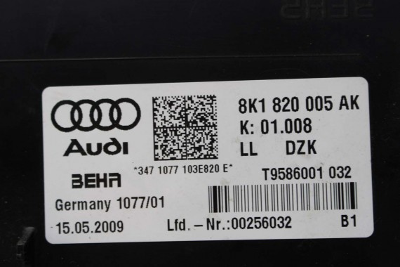 AUDI A4 A5 Q5 NAGRZEWNICA DMUCHAWA 8T1820005AK 8K 8T 8R 8T1 820 005 8K1820005AK 8K1820005AK 8K1820005AK 8K1820005AK 8T1816005AK