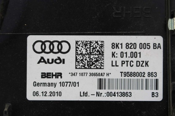 AUDI A4 A5 Q5 NAGRZEWNICA DMUCHAWA 8K1820005BA 8K 8T 8R 8K1 820 005 BA 8K1820005BA 8K1820005BA 8K1820005BA 8K1820005BA 8K1820005