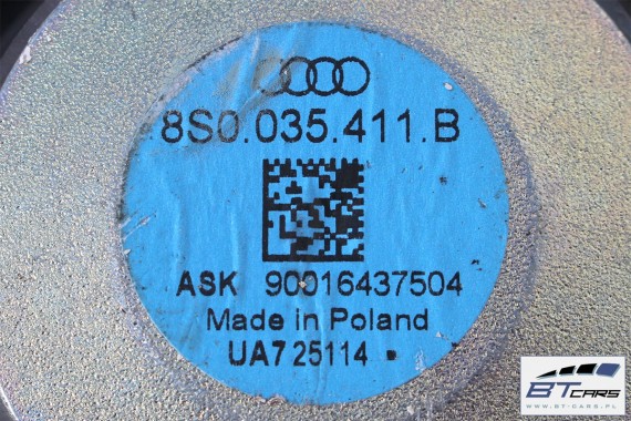 AUDI TT GŁOŚNIKI + WZMACNIACZ  8S0035465 8S0035453A 8S0035411B 8S0035454 8S0035399A NAGŁOŚNIENIE 8S 2015- KOMPLET BANG & OLUFSEN