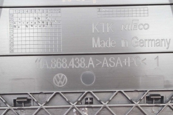 VW ID4 OBUDOWA LUSTERKA WEWNĘTRZNEGO 11A868438 11A868438A 11A868438 11A868438 11A868438 11A868438 11A868438A 11A 868 438 AUDI Q4