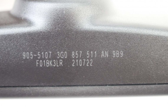 VW ID4 LUSTERKO WEWNĘTRZNE 3G0857511AN 9B9 czarny 3G0857511 fotochrom wsteczne 3G0857511AN 3G0857511AT 3G0857511AN 3G0857511AN