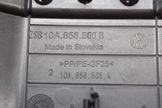 VW ID3 ID4 ID5 OBUDOWA KIEROWNICY 10A858560B OSŁONA KOLUMNY 10A858517 11A857053 10A858560B 10A858517 11A857053 10A858560B